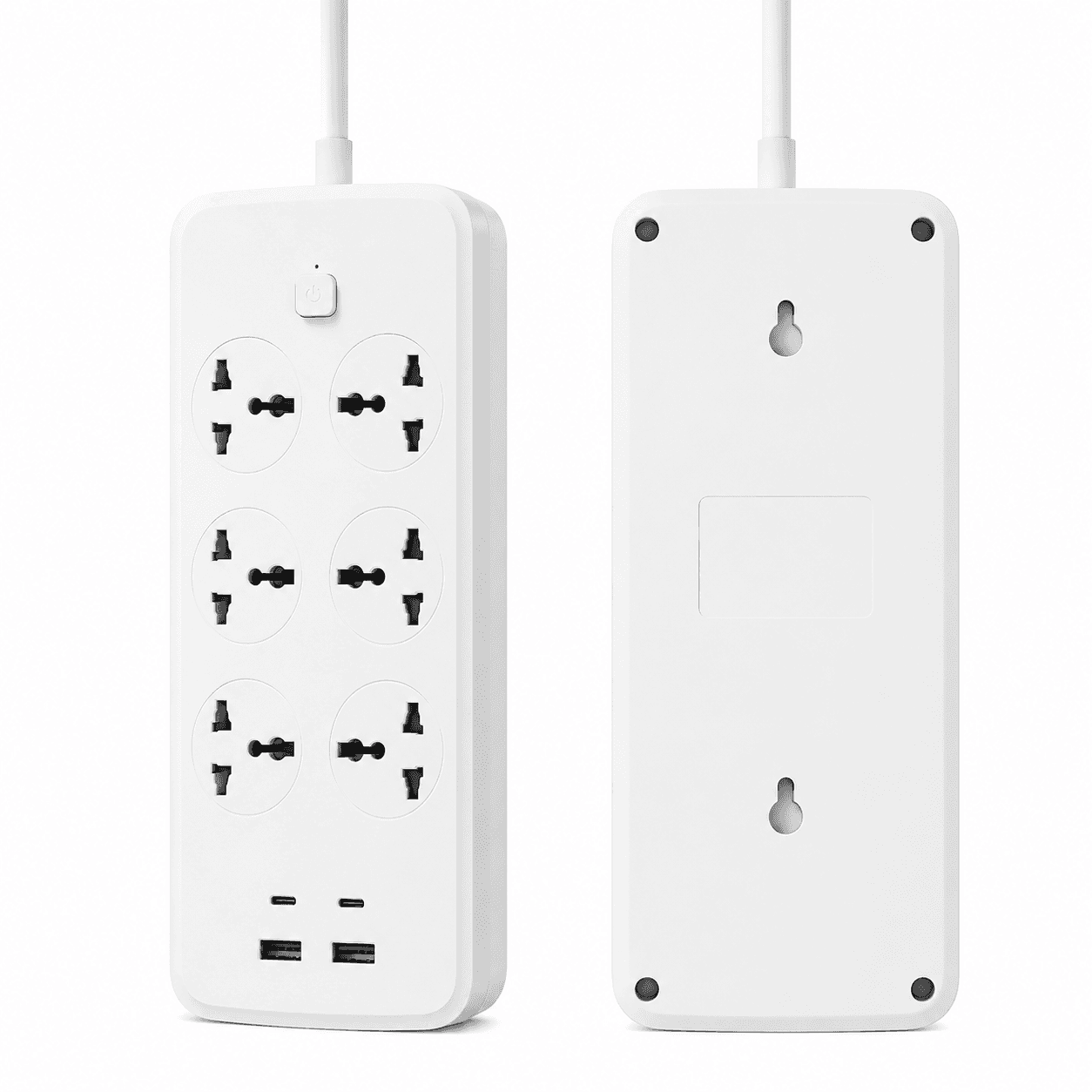 Universal Power Strip USB & Type-C Ports