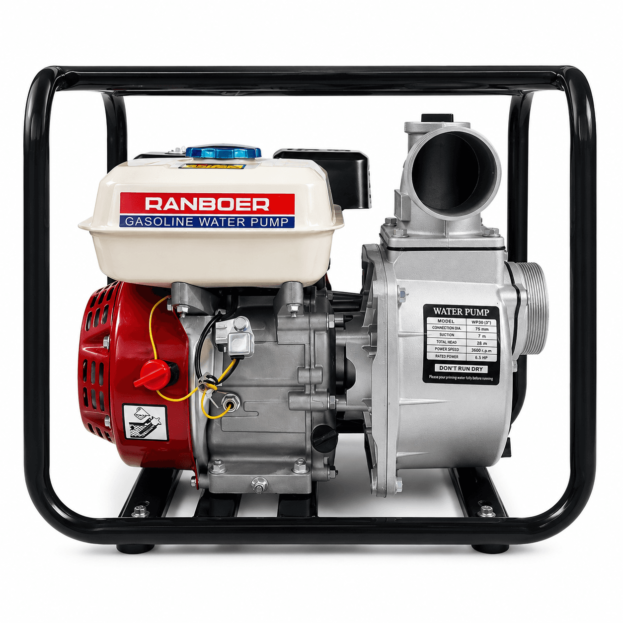 Portable Gasoline Water Pump 6.5HP